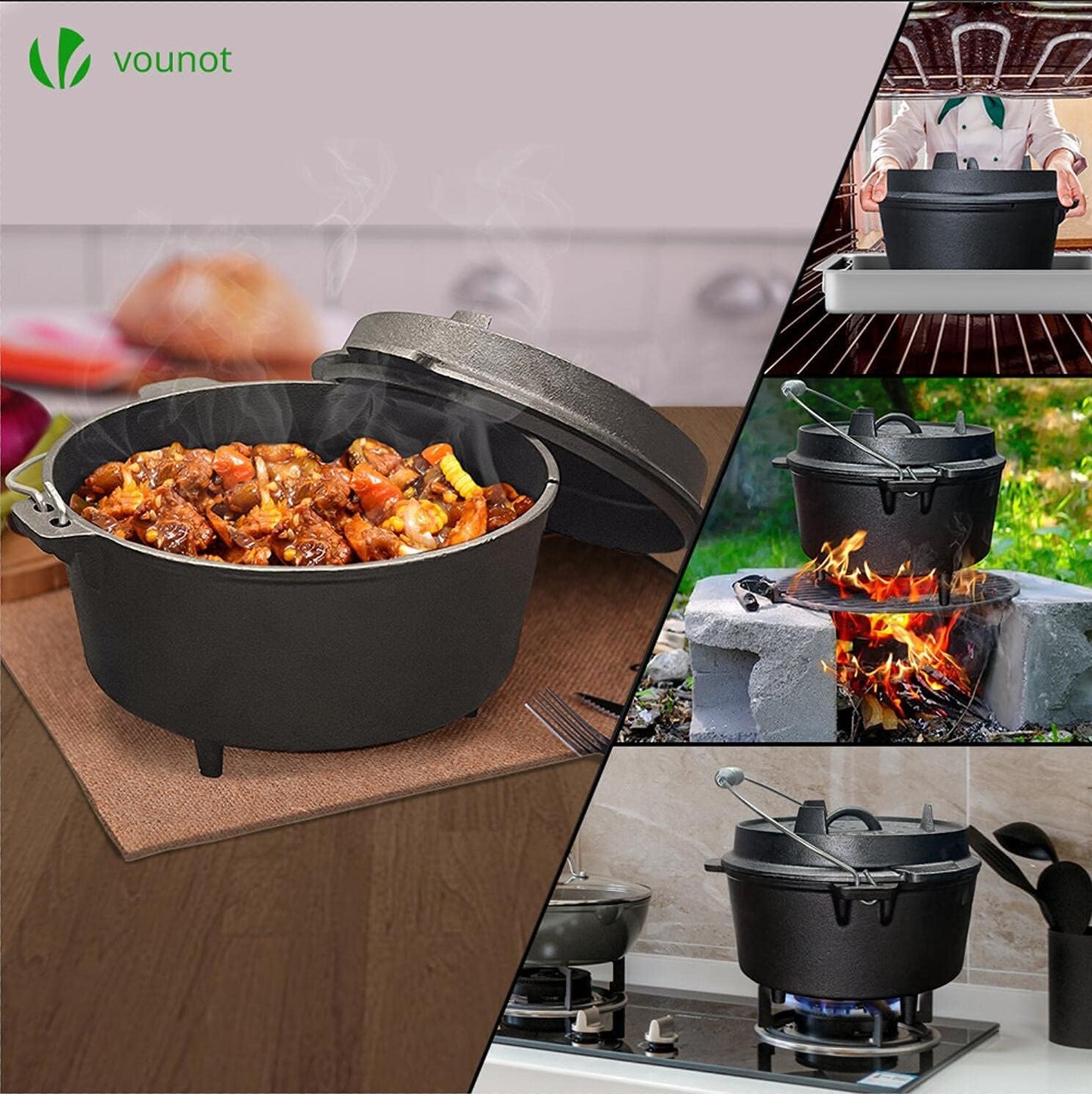 Dutch Oven Set, 4.25L