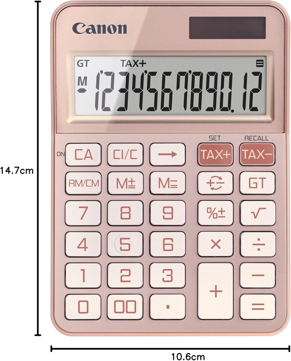 KS-125KB Taschenrechner, Rosegold