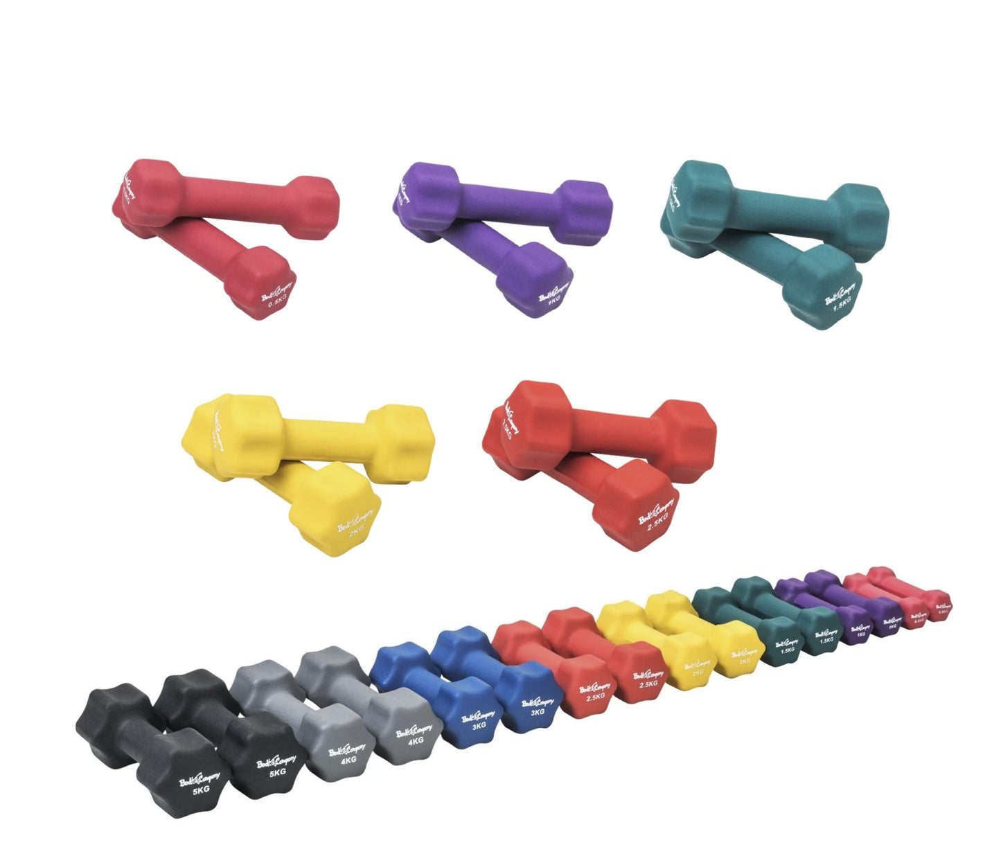 Kurzhantel Kombi-Set K, k - 15 kg Kombi-Set