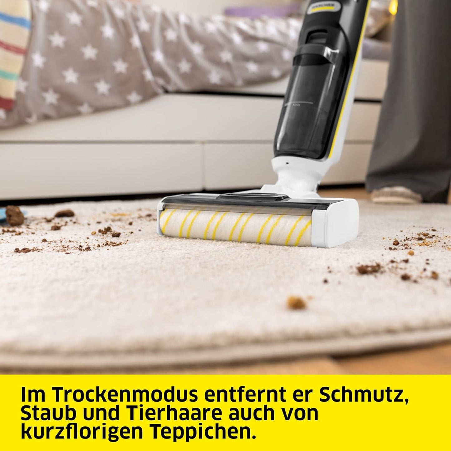 Kabelloser Saugwischer FCV, Flächenleistung: 130 m² 30 ml Universalreiniger