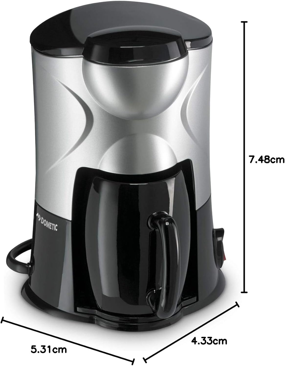 Reise-Kaffeemaschine für Auto, LKW oder Boot, 12 V Kompakt