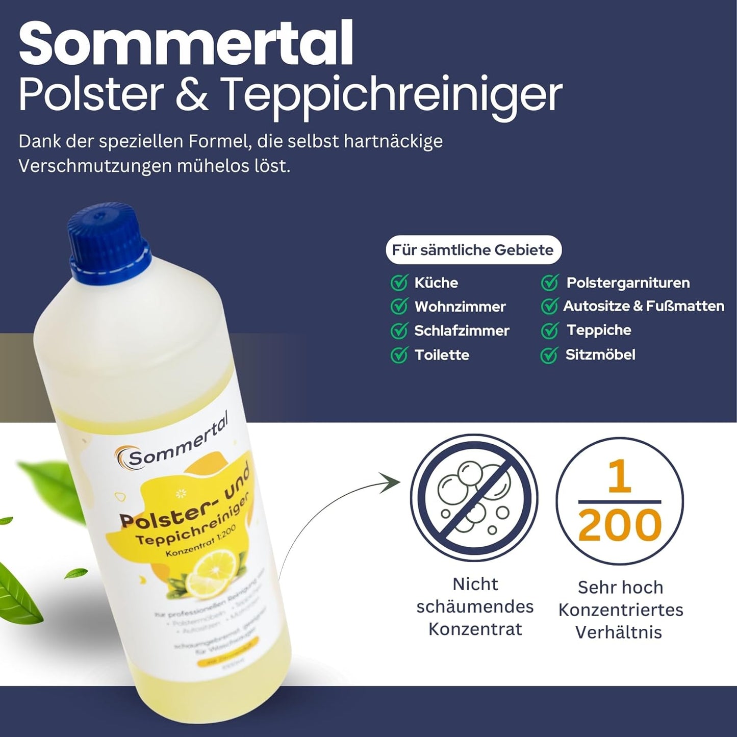 Nass-Trocken-Sauger Hydro 7500, Waschsauger + 1 L Reinigungsmittel