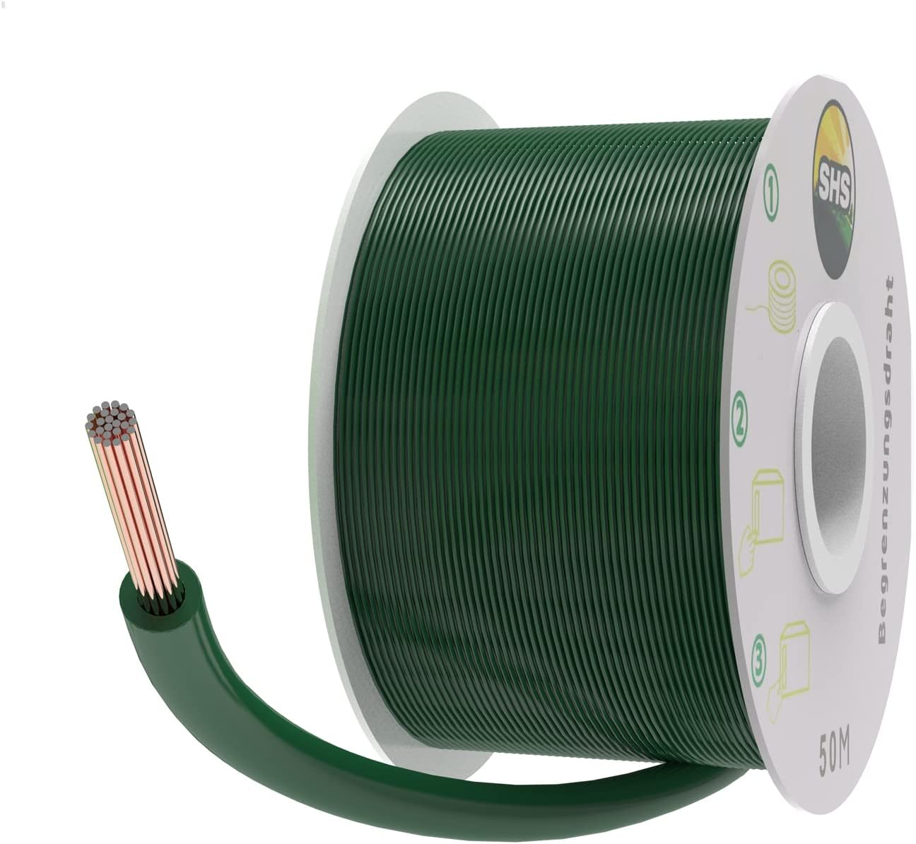 Begrenzungskabel-Set für Mähroboter, 50m