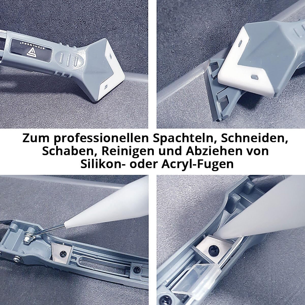 Kartuschenpresse SP-600 mit Spachtel und Entferner-Set