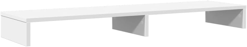 Bildschirmerhöhung, 100 x 27 x 10 cm Weiss