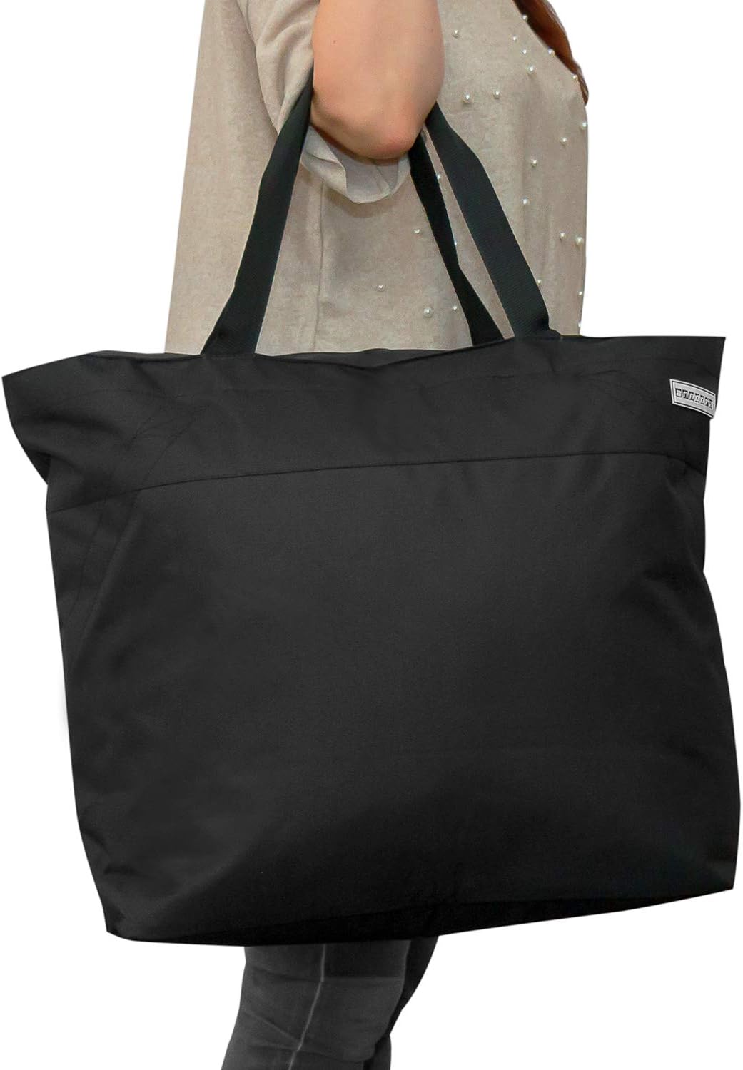 Strandtasche, Schwarz