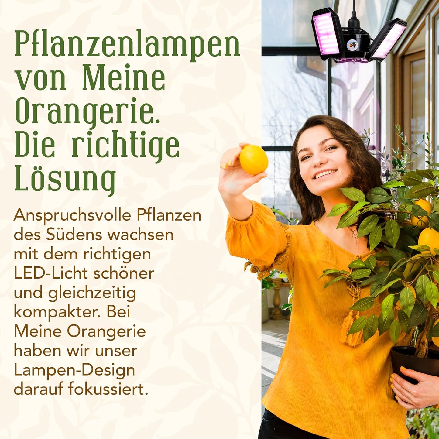 LED-Pflanzenlampe FLEX [100W] mit Stativ, LED Lampe mit Stativ