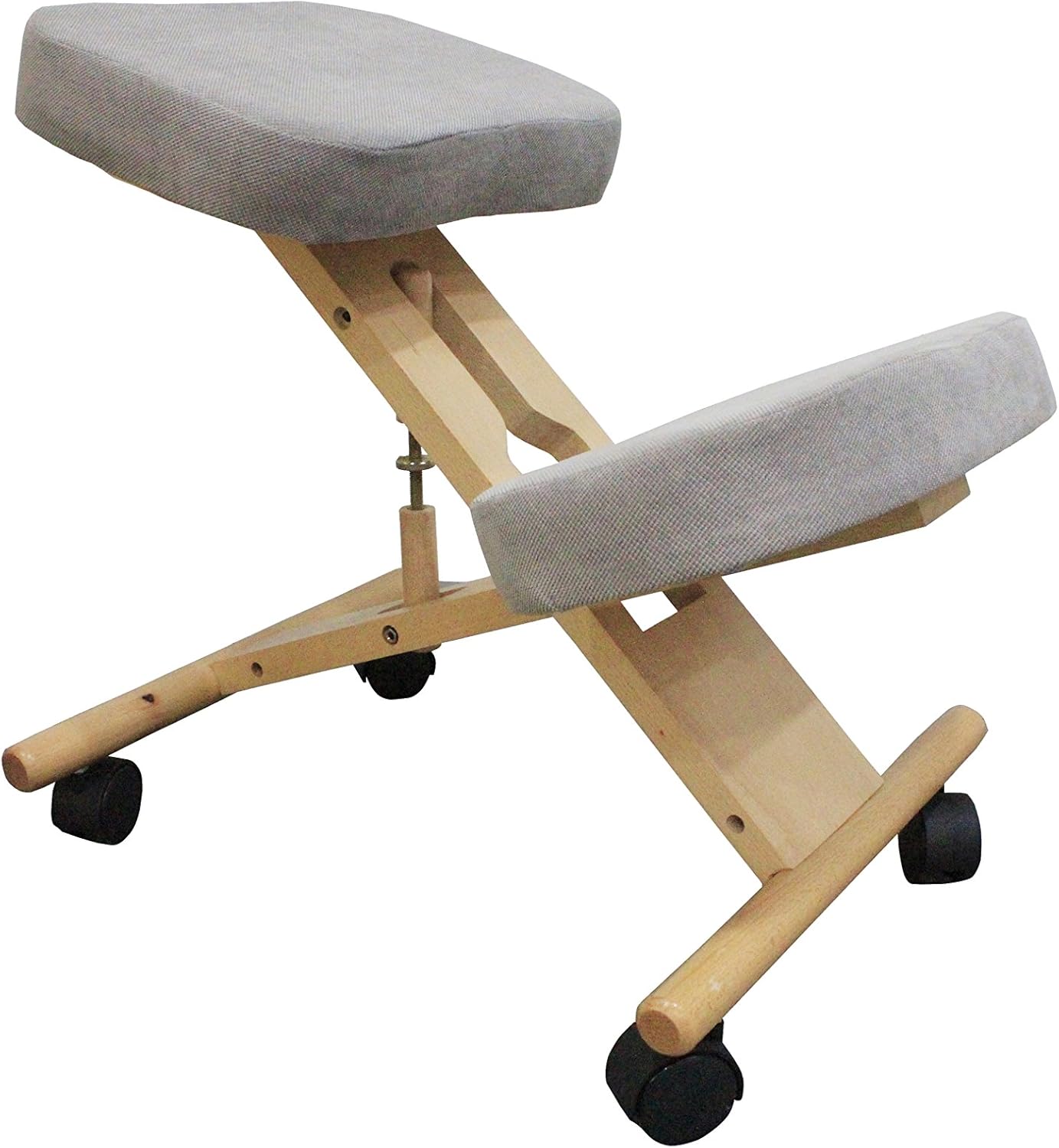 Ergonomischer verstellbarer Knie-Hocker, Beige