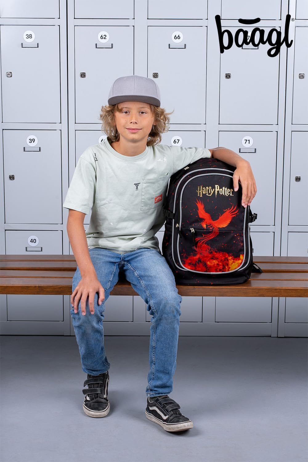 Schulrucksack-Set für Grundschüler, Harry Potter Phönix