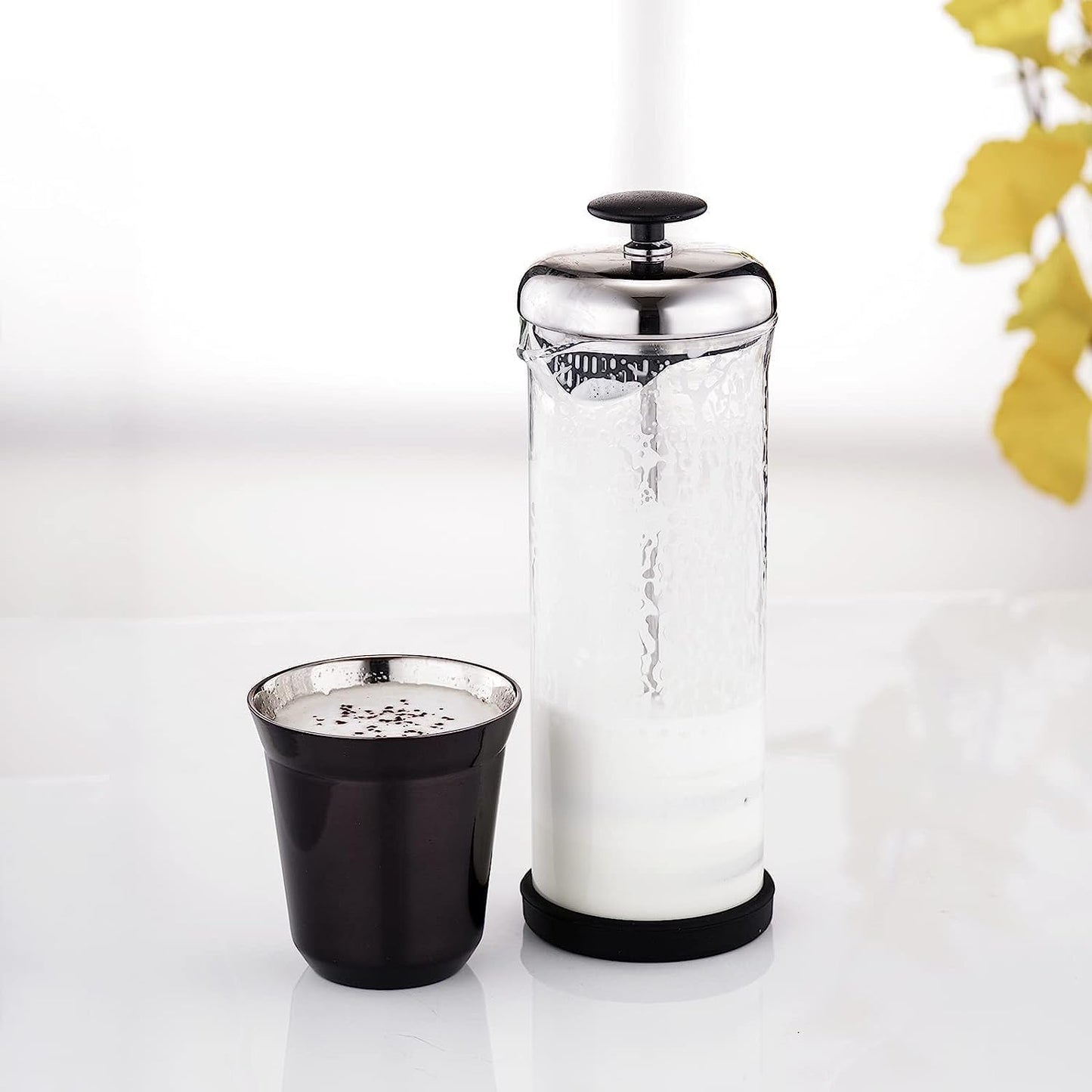 2er-Set Doppelwandige Espressotassen, 150 ml Gunmetal