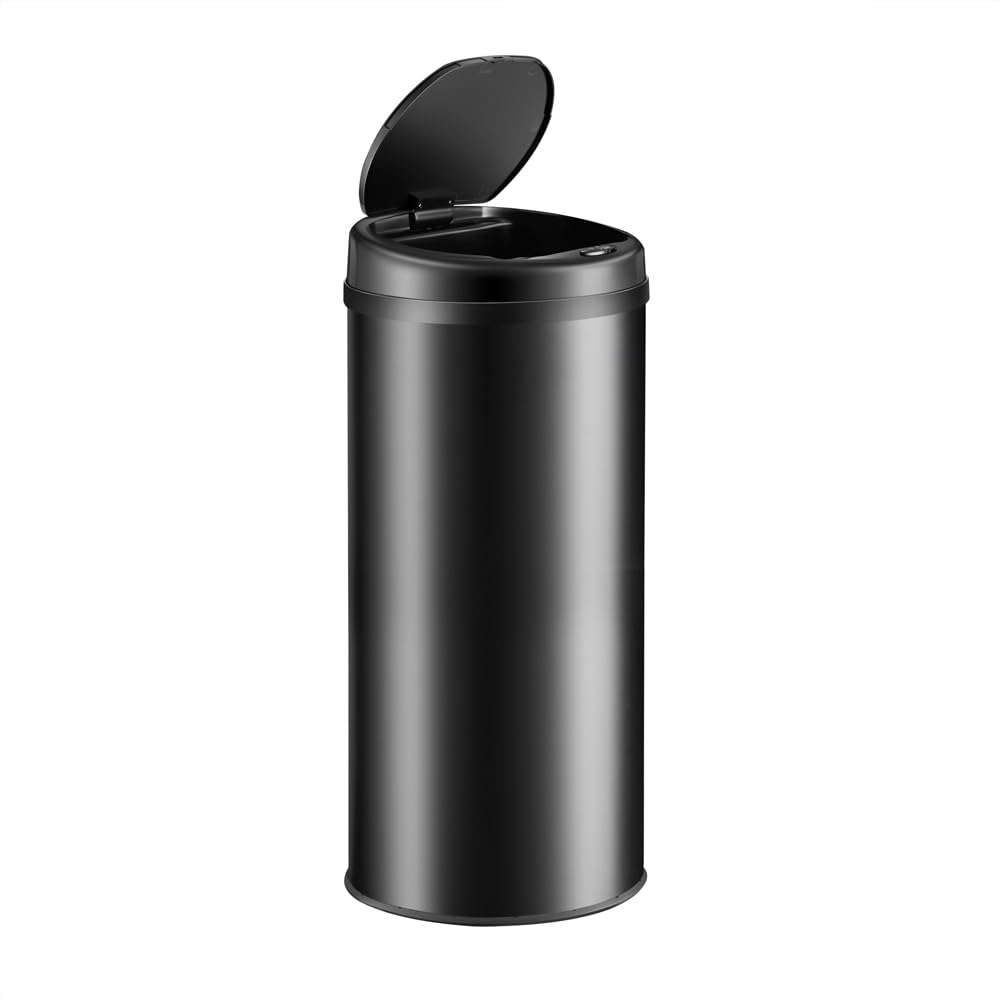 Sensor-Abfalleimer (30 L), 30L Schwarz