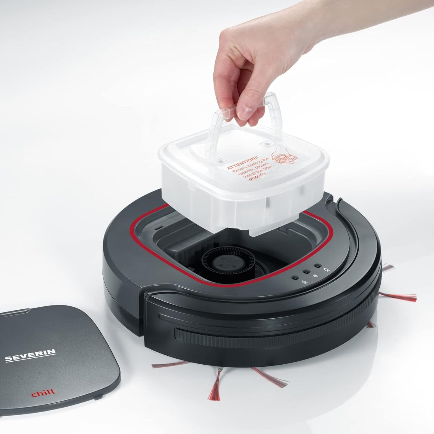 Saugroboter RB 7025 für Hartböden und Teppiche, Saugroboter
