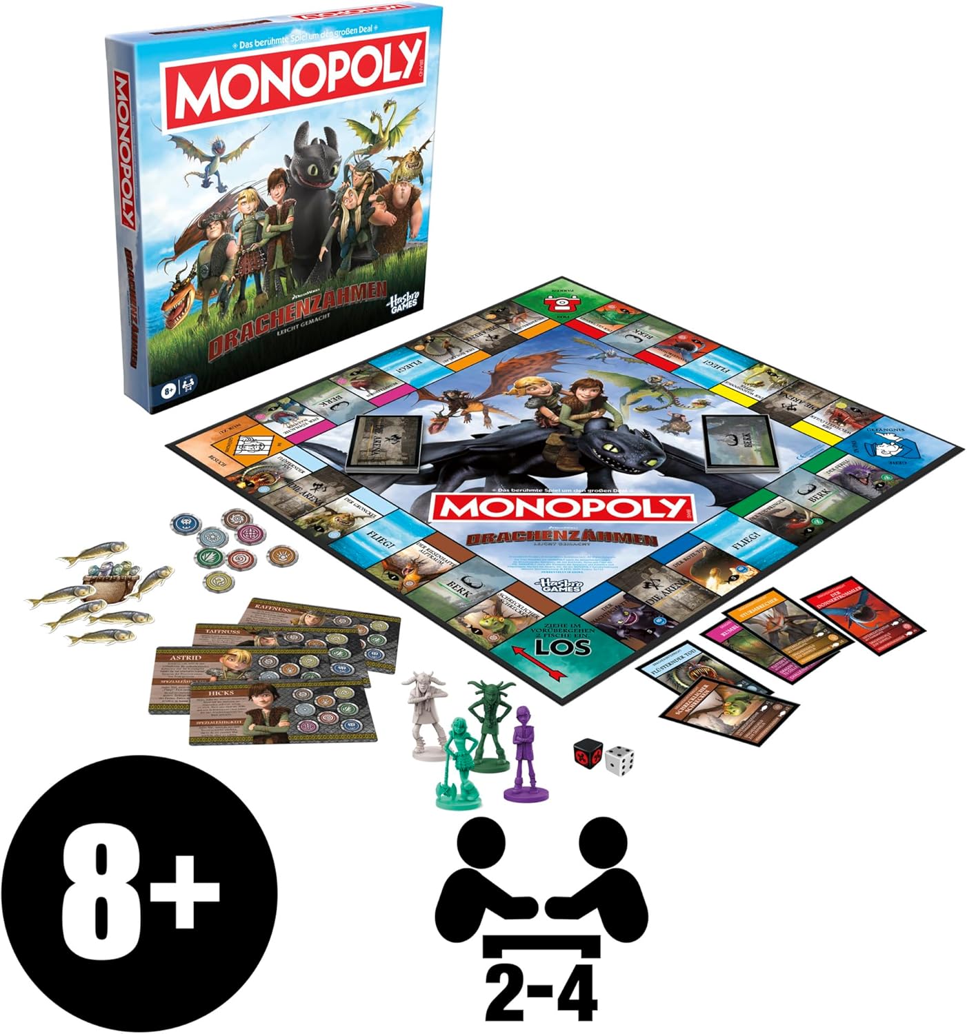 Drachenzähmen leicht gemacht Monopoly