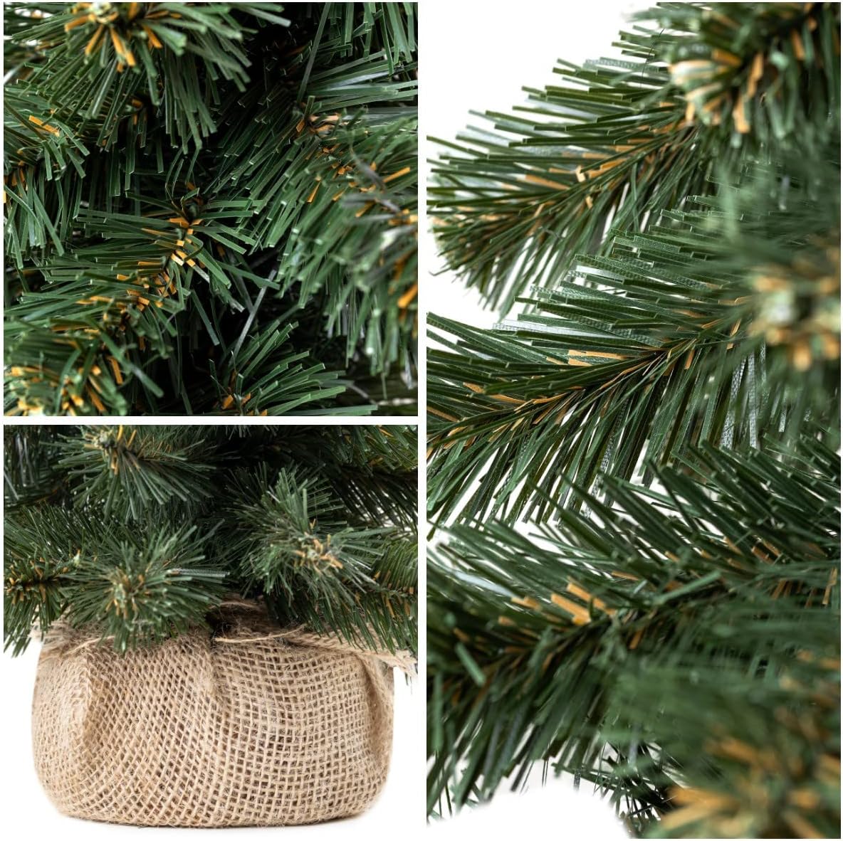 Kleiner Tannenbaum, 18x18x40cm, Natural