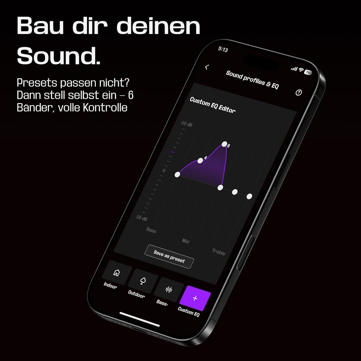 Bluetooth Performance-Lautsprecher 4, Schwarz