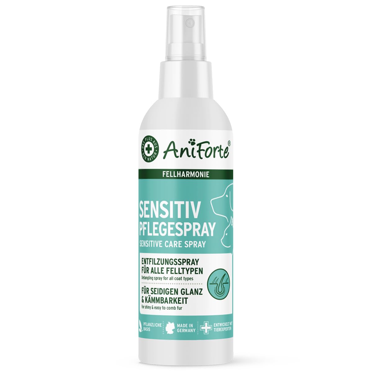 Fellharmonie Pflegespray Sensitive für Haustiere, Sensitiv