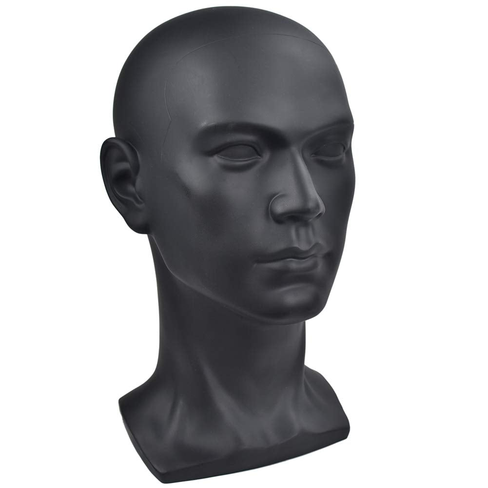 Schaufensterpuppenkopf, Polyvinylchlorid (PVC)