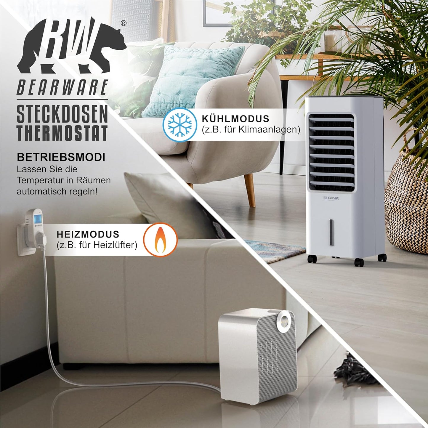 Steckdosen-Thermostat