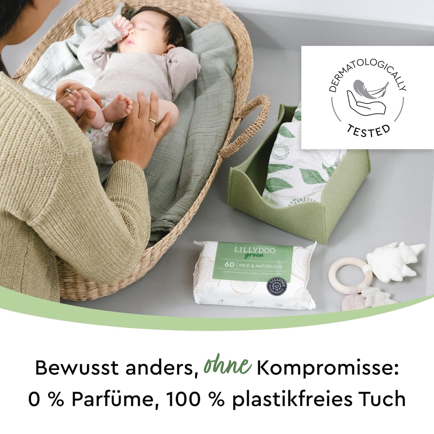 Baby Feuchttücher (600 Stück), 60 stück (10er Pack)