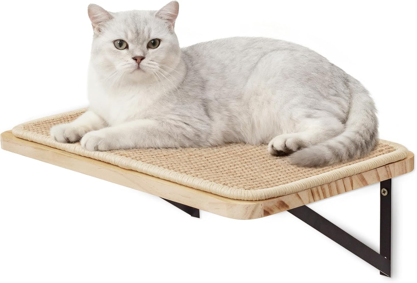 Katzen-Wandregal mit Kratzmatte, 1PC Katze Wandregal