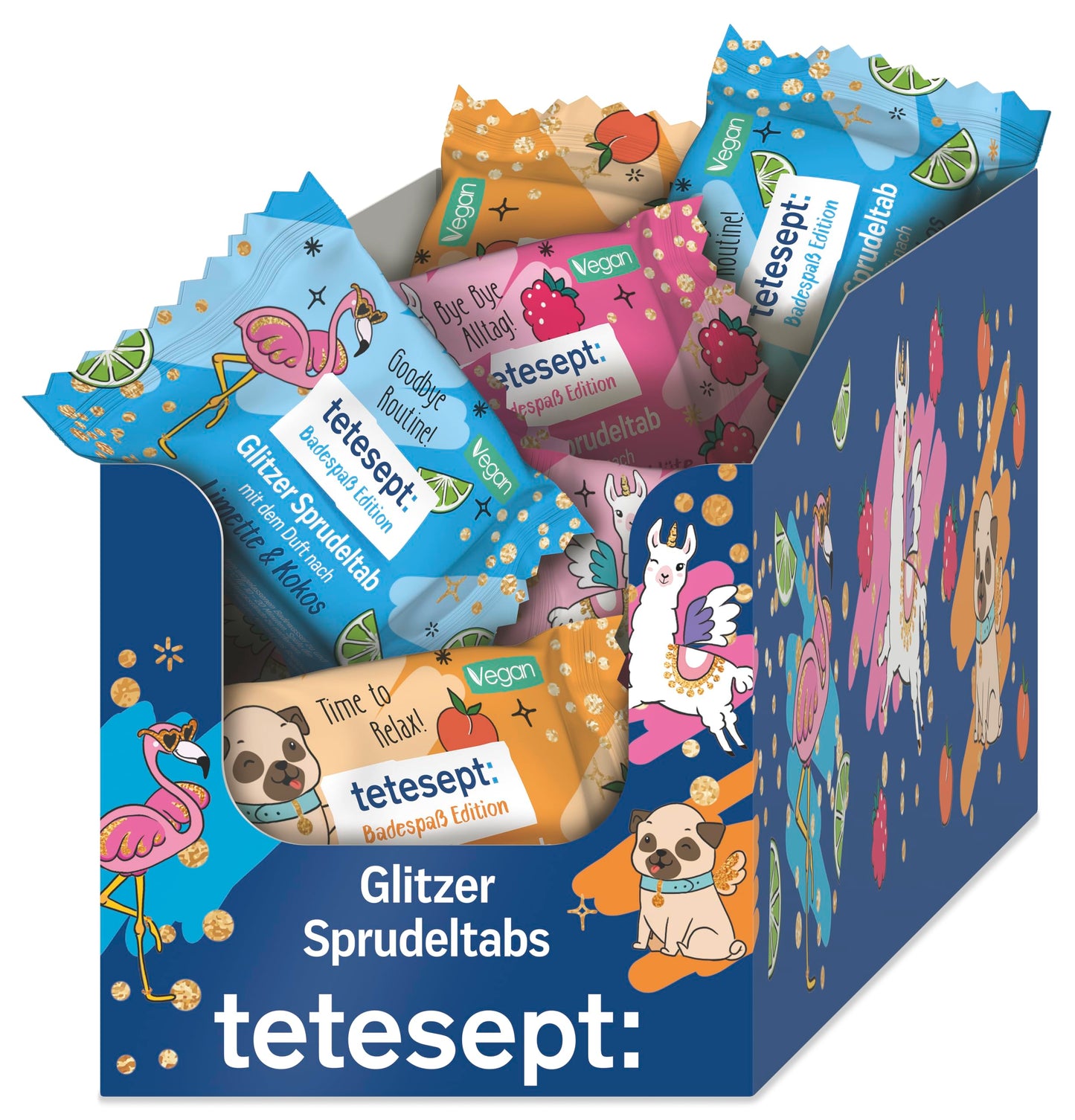 Glitzer Sprudeltabs