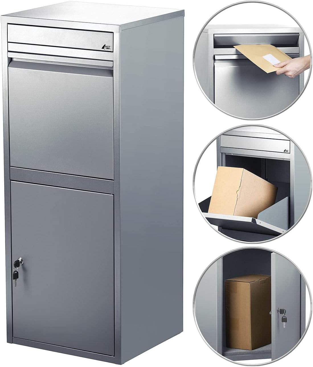Paketkasten mit Rückholsperre