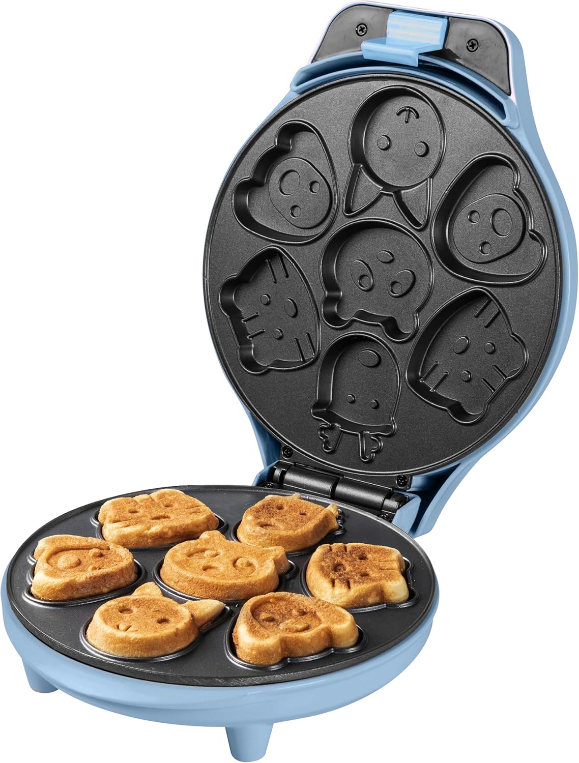 Tiermotiv Waaffel Maker, Blau, Blau