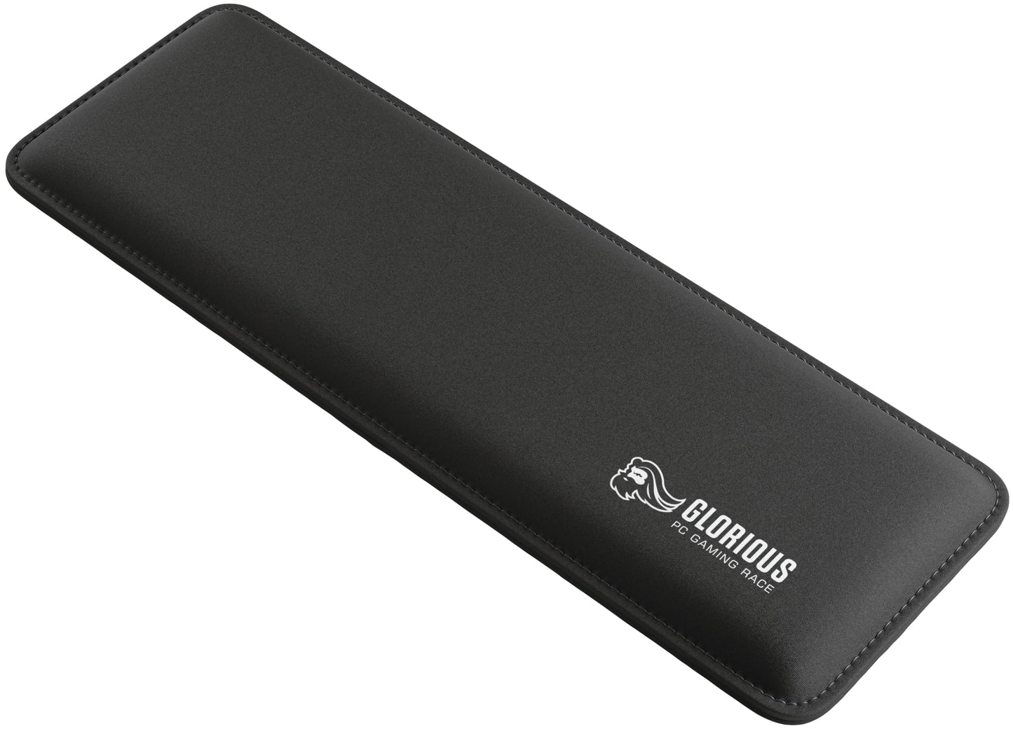 Gepolsterte Tastatur-Handballenauflage, 17 mm stark Kompakt Schwarz