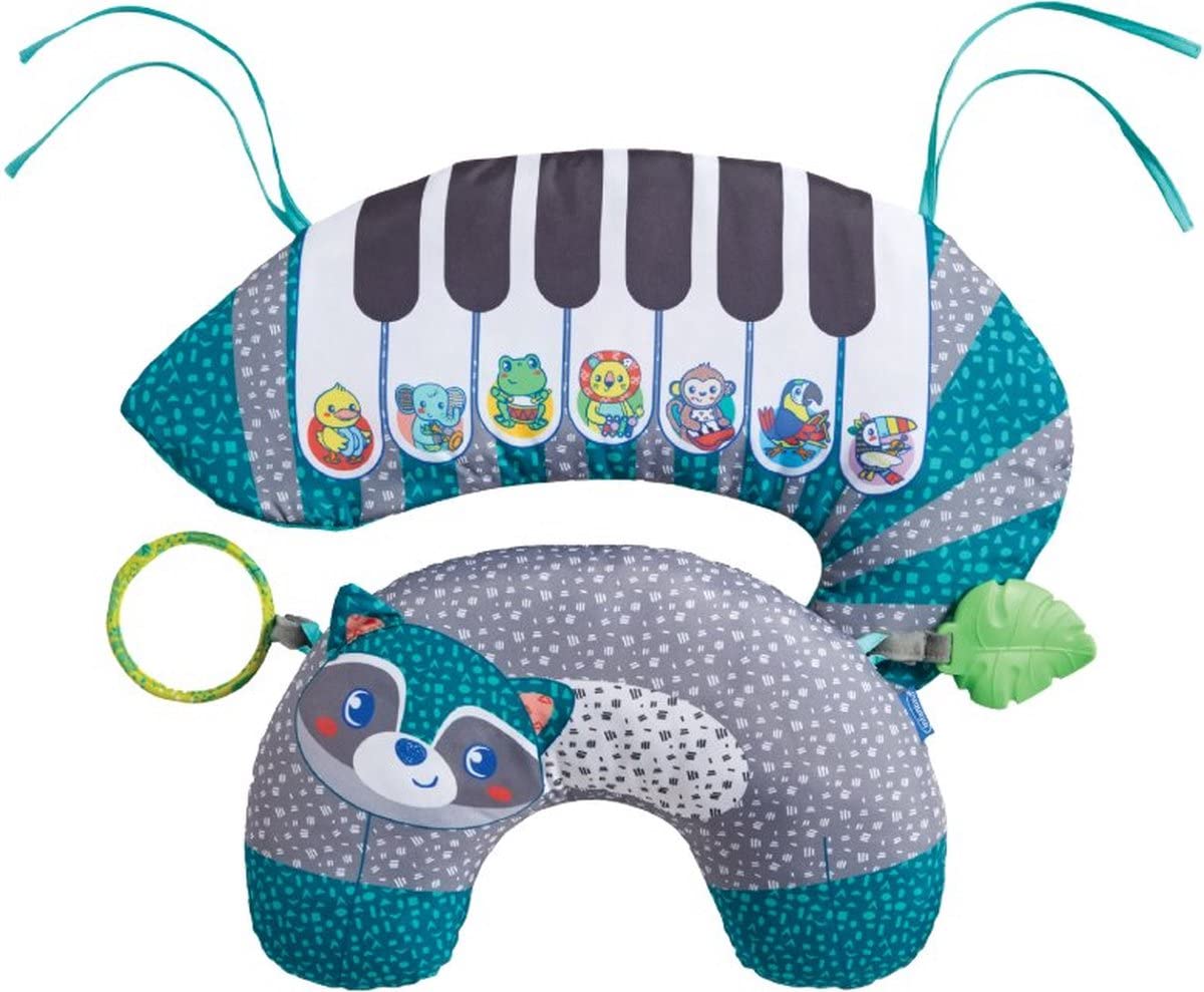 3-in-1 Tummy Time Kissen & Piano für Babys