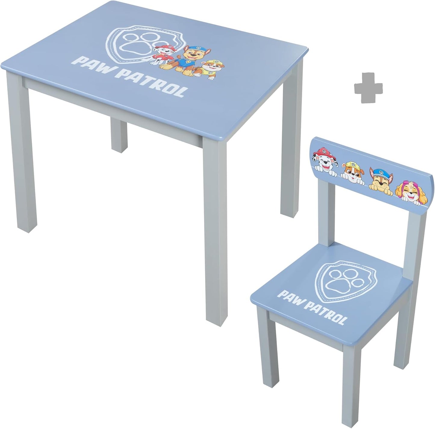 Kindersitzgruppe Paw Patrol, Kindersitzgruppe 2-teilig