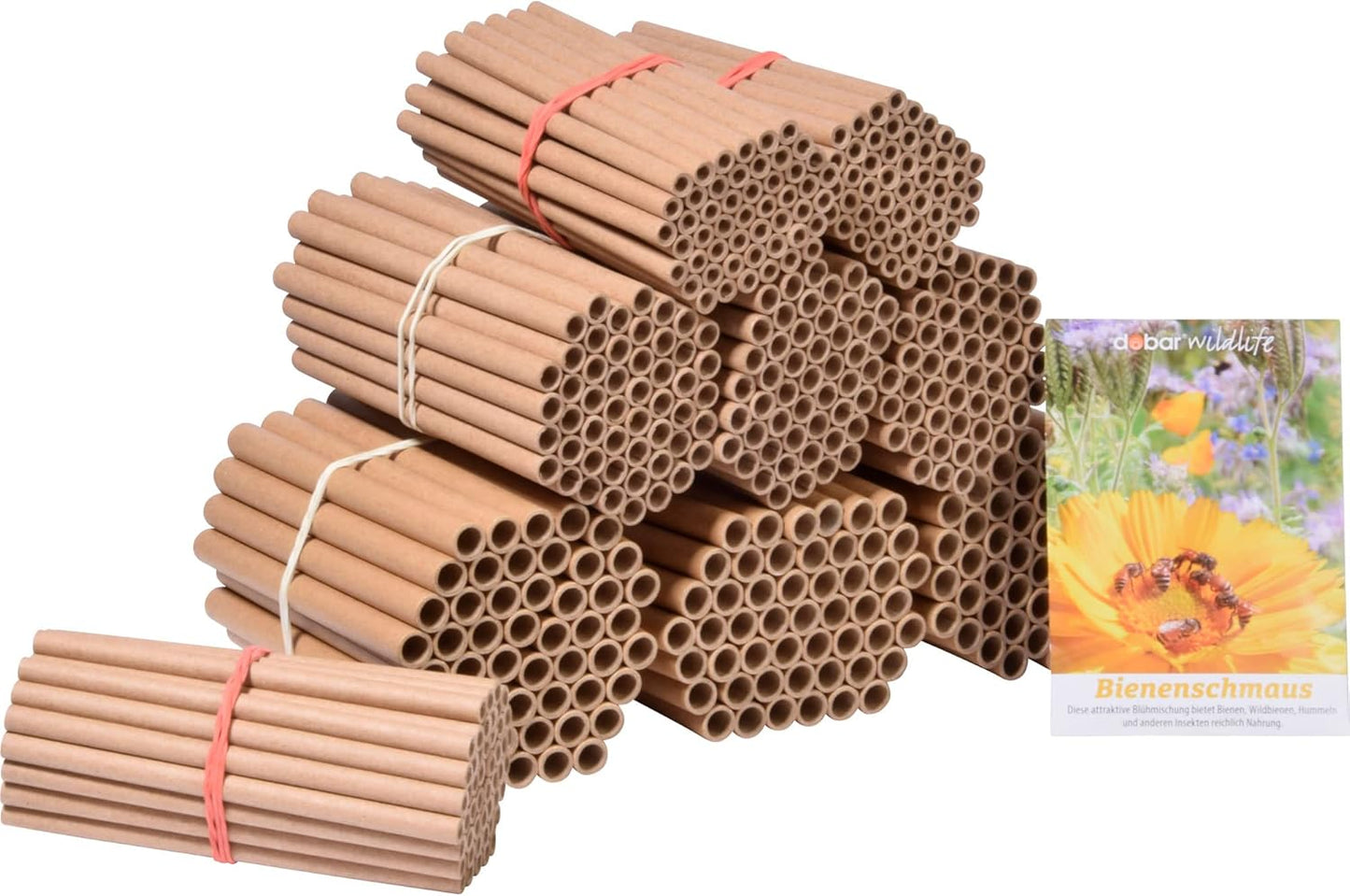 Pappröhrchen für Bienenhotels (450 Stück), Pappe
