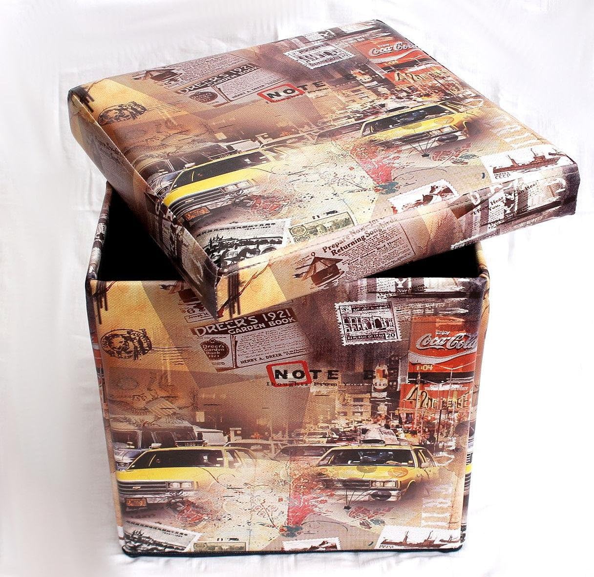 Sitzhocker mit Aufbewahrungsbox