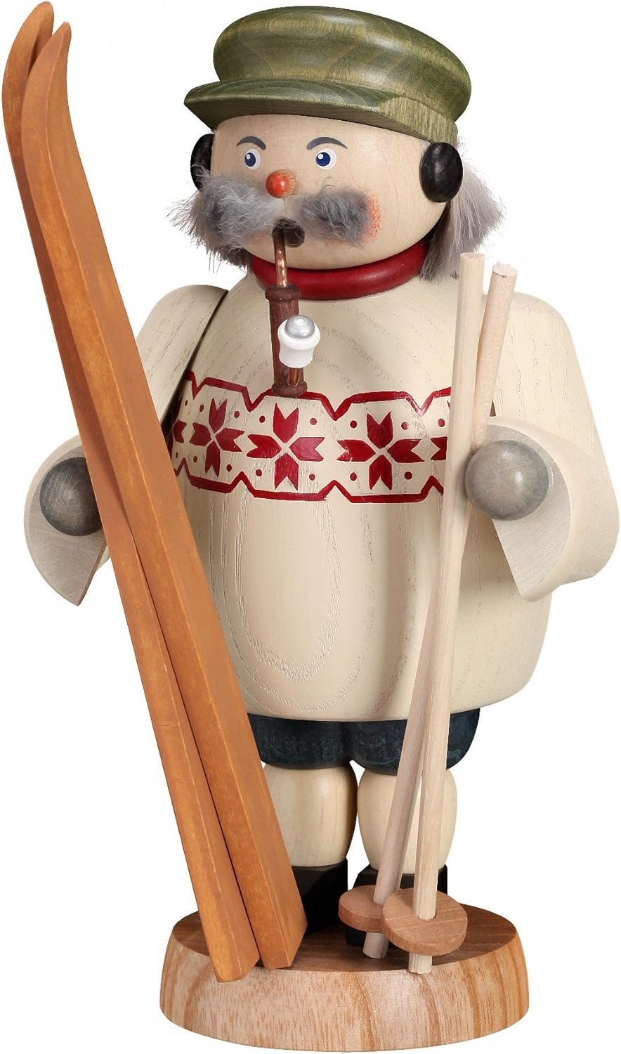 Räuchermann Skifahrer, Skifahrer