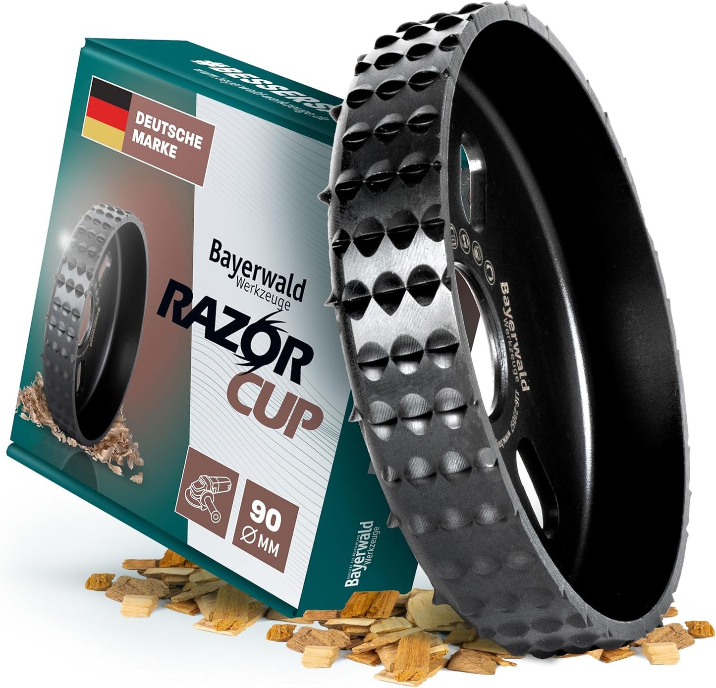 RazorCup Raspelscheibe, Raspelscheibe RazorCup Ø 90 mm