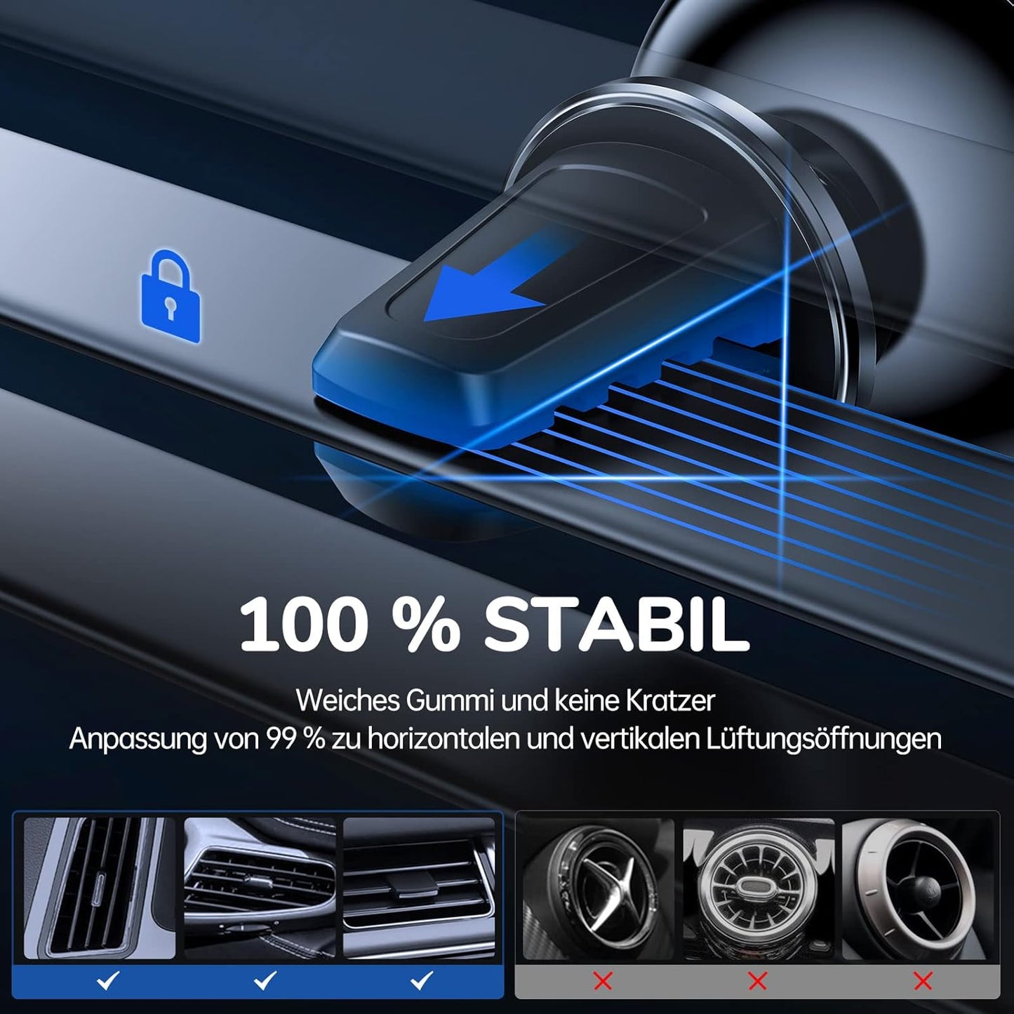 Magnetische Auto-Handyhalterung