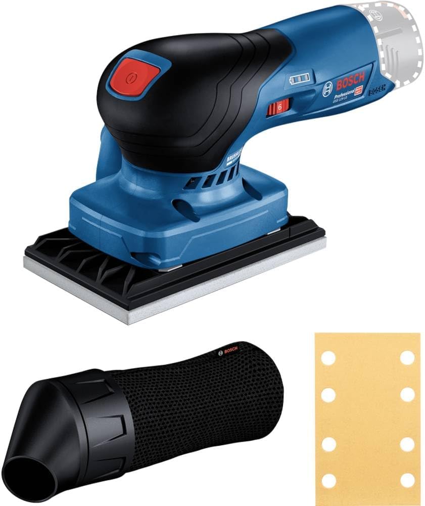 Akku Schwingschleifer GSS 12V-13 Set, 1 x Schleifblatt im Karton