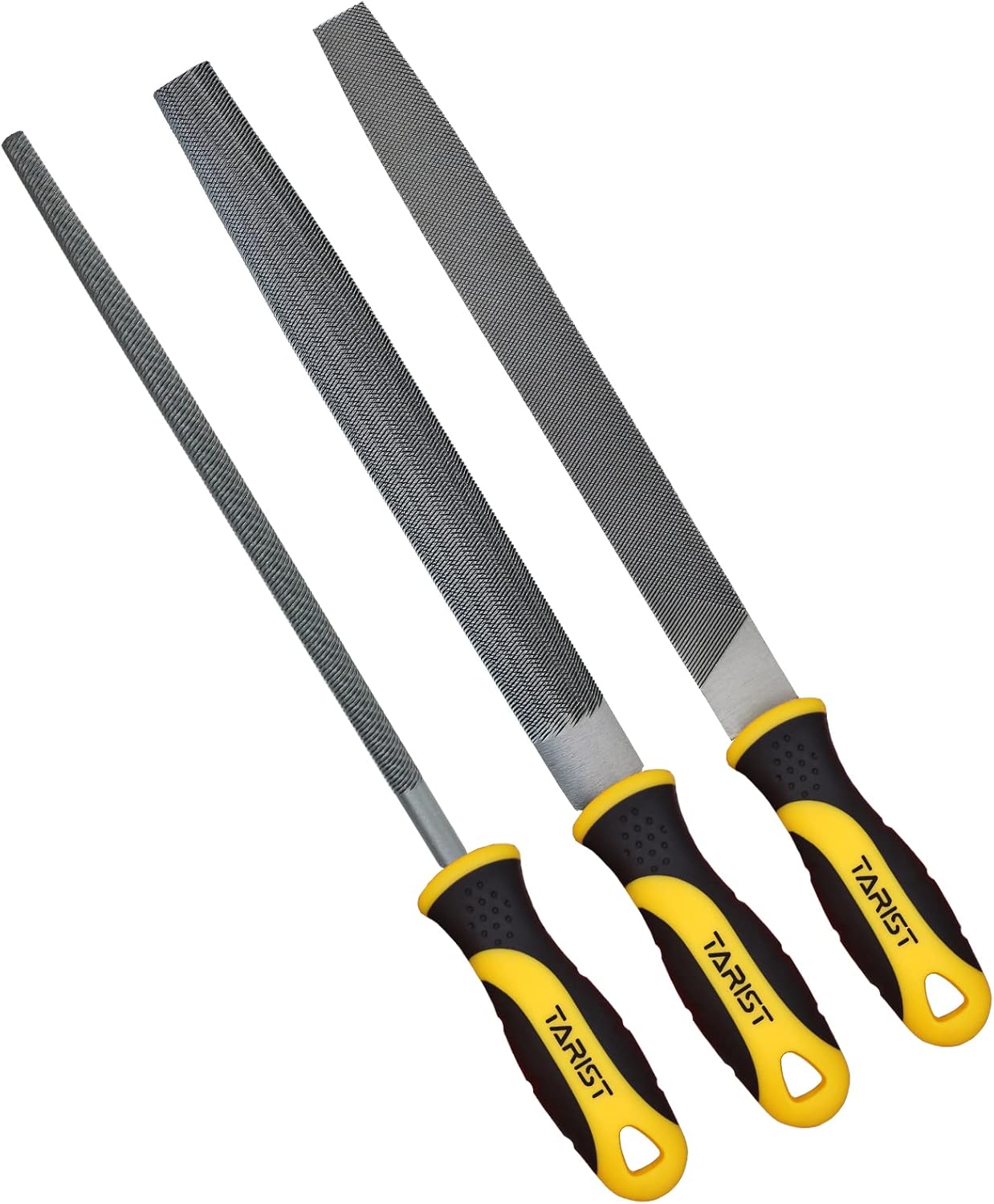 3-teiliges Metall-Feilenset, Metallfeilen 3tlg