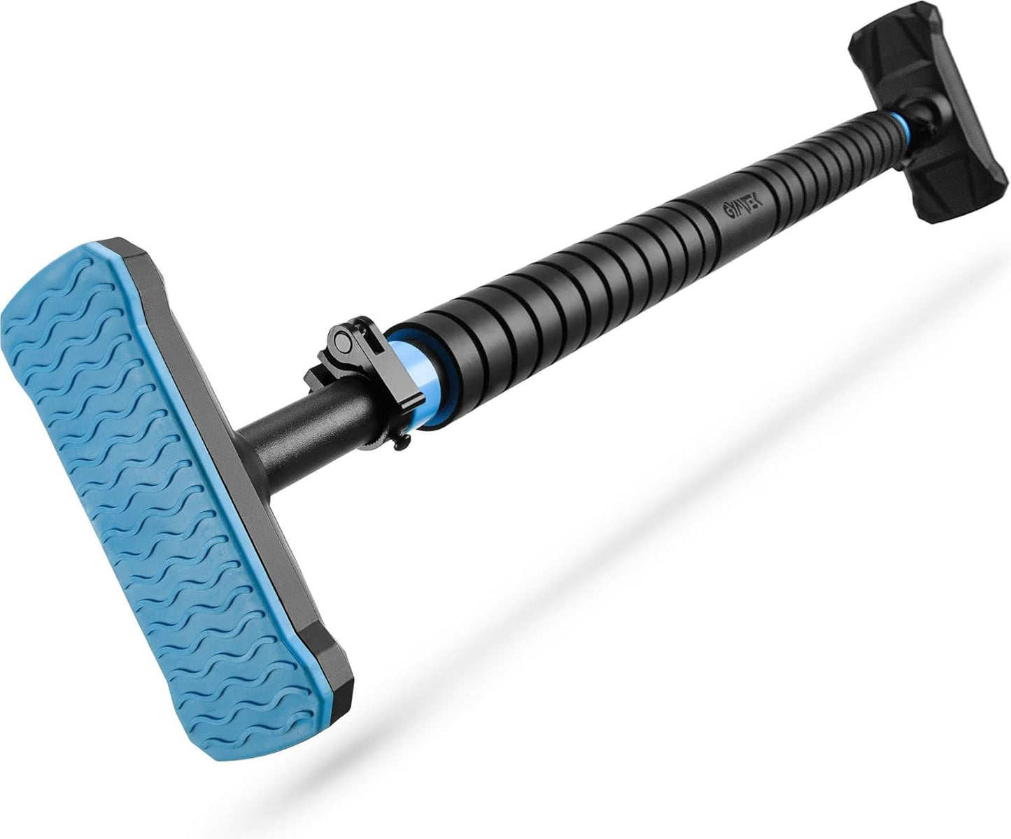 Klimmzugstange für Türrahmen, Schwarz und blau