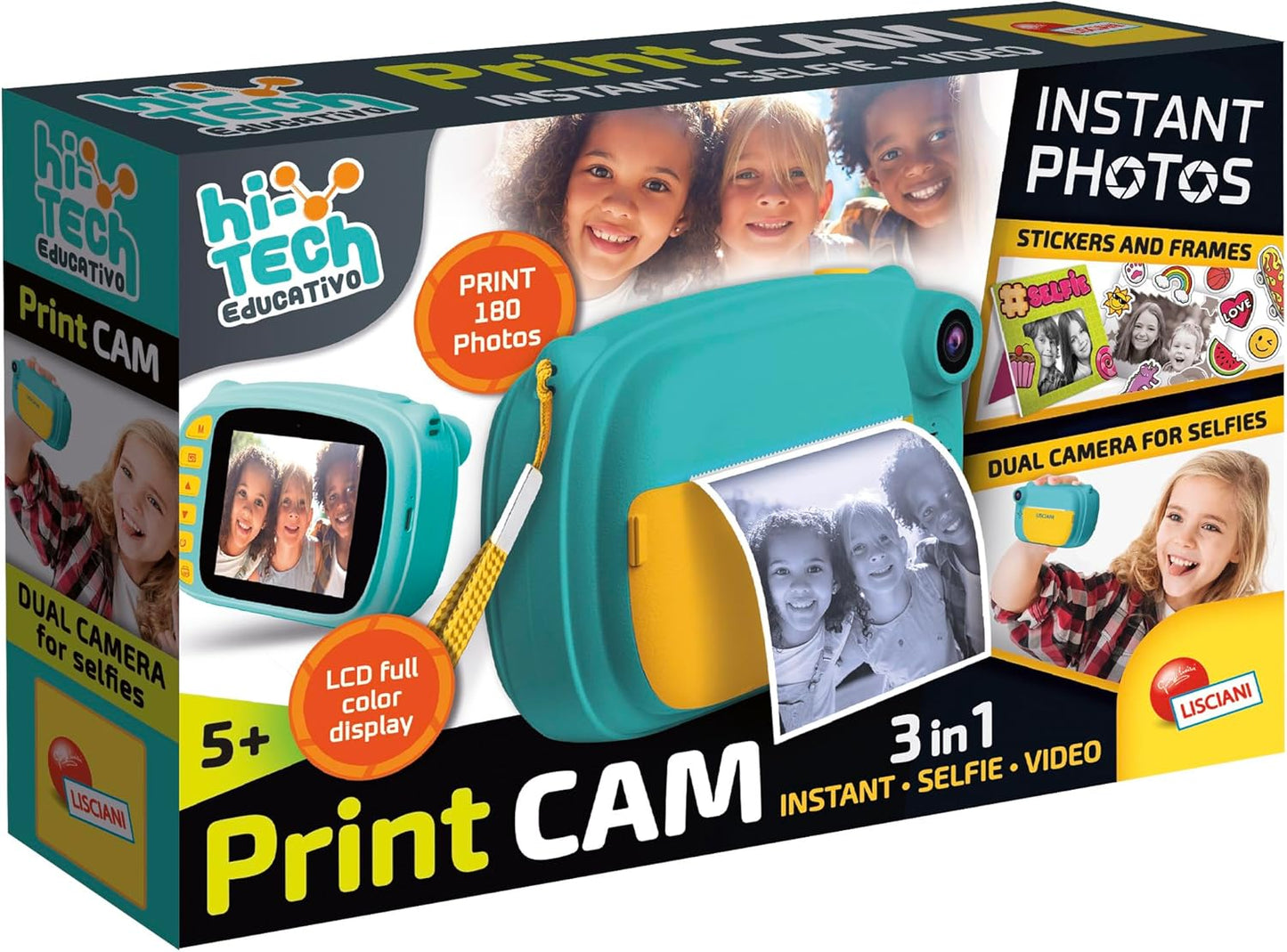 Sofortbildkamera Print Cam, Print Cam 3 in 1