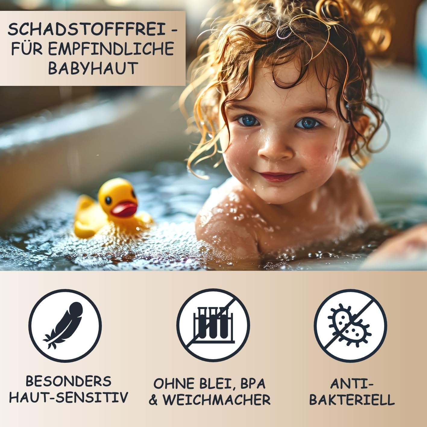 Rutschfeste Badewannenmatte für Kinder, 100 x 40 cm (Rechteckig) Baustelle - Links