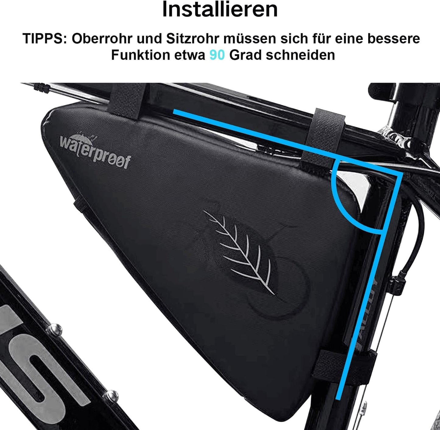 Velo-Rahmentasche, Fahrradrahmentasche