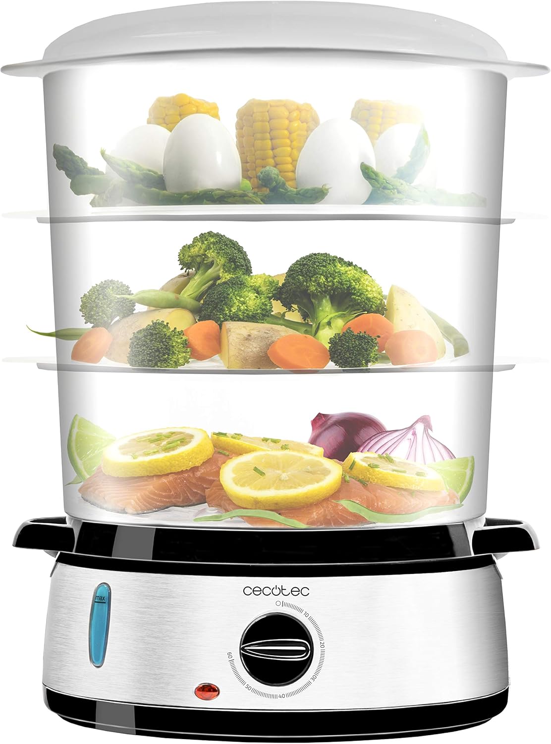 Elektrischer Dampfgarer Vapovita 3000 Inox, Elektrischer Dampfgarer