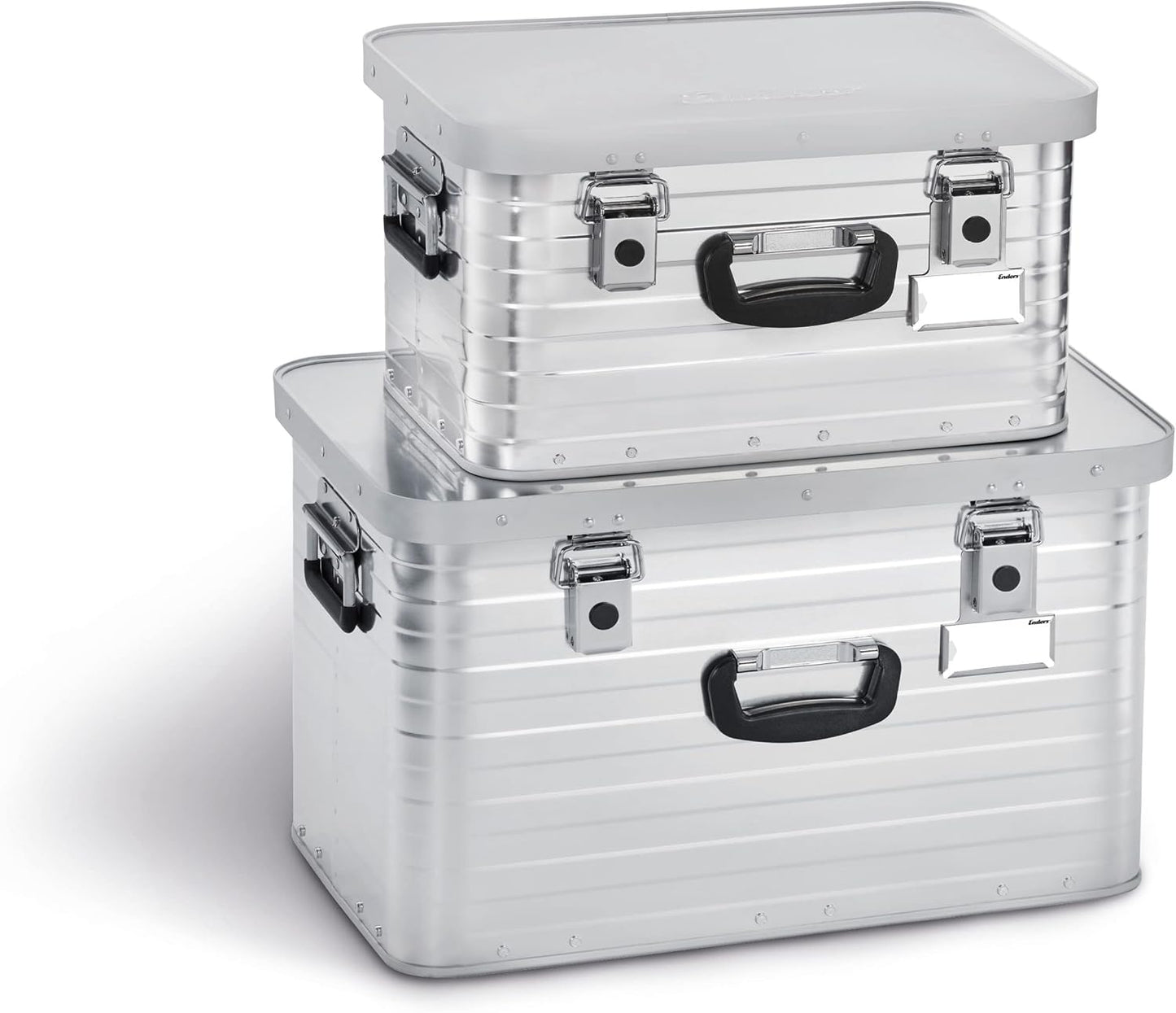 Alubox-Set TORONTO (29 L + 63 L) stapelbar, 29 und 63 Liter set