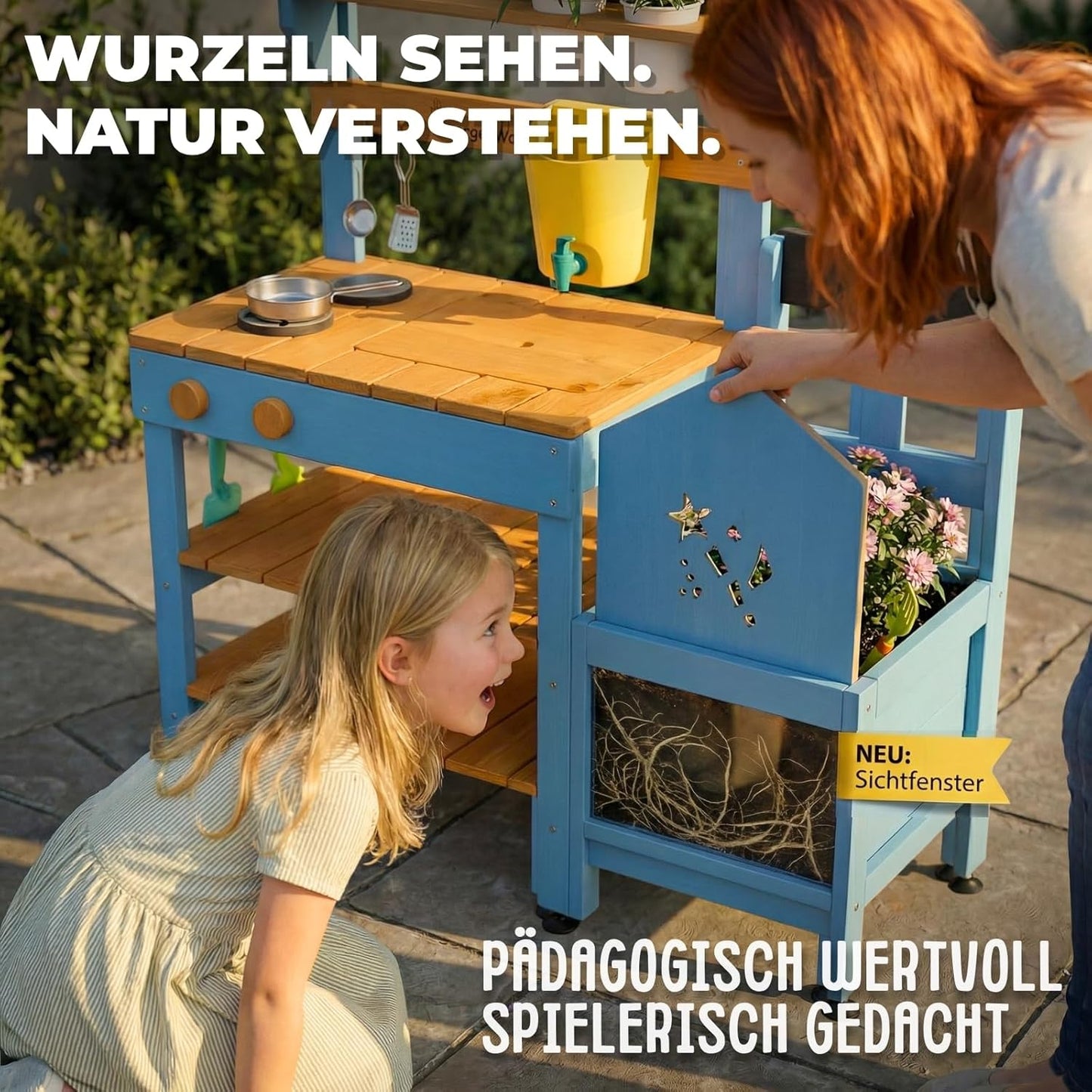 Outdoor Matschküche, Holz