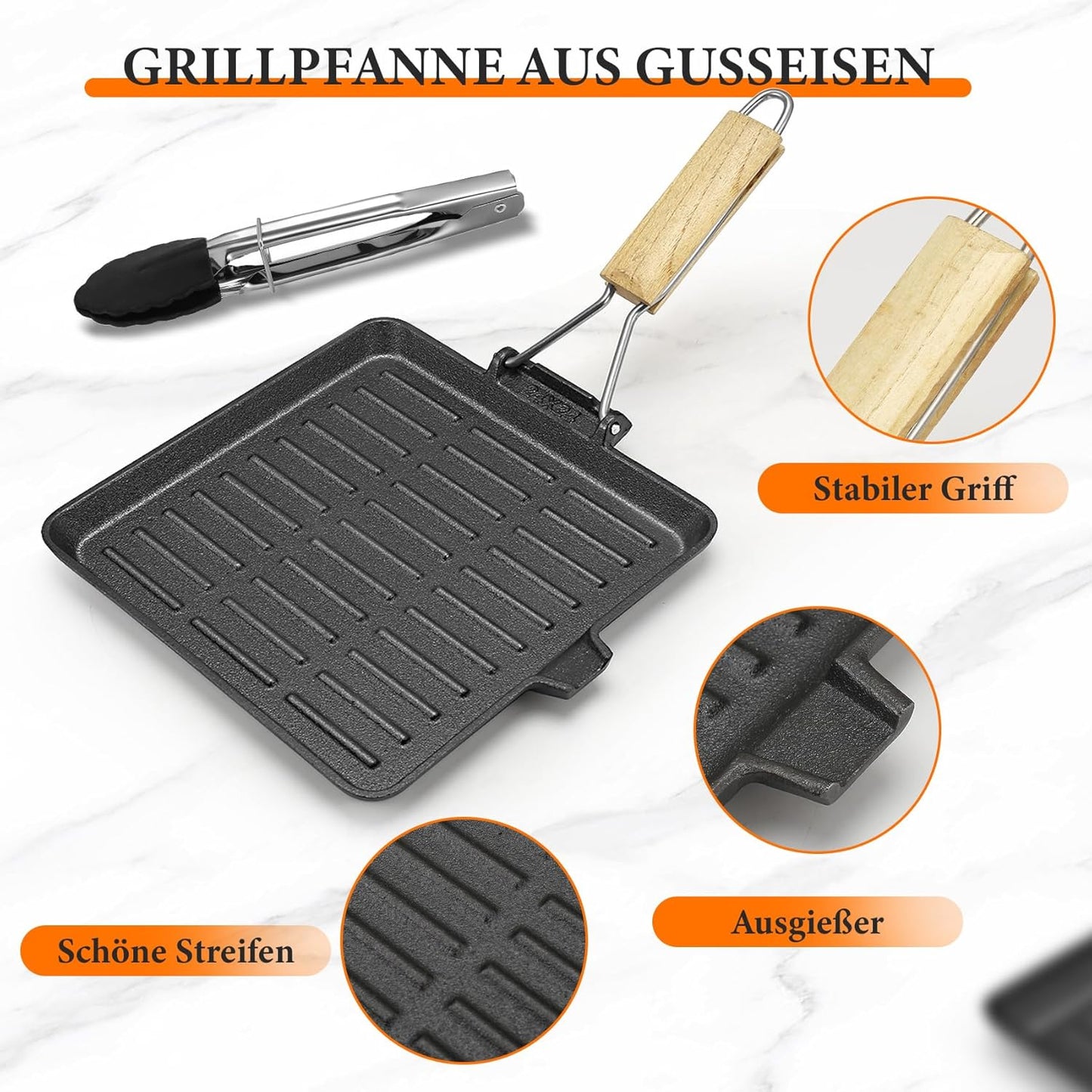 Steak- und Grillpfanne, Large
