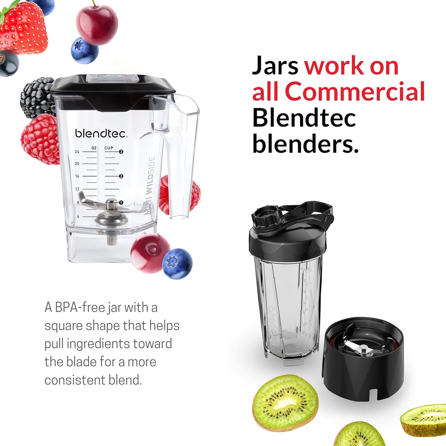 Mini WildSide Jar, Mini-Glas von WildSide