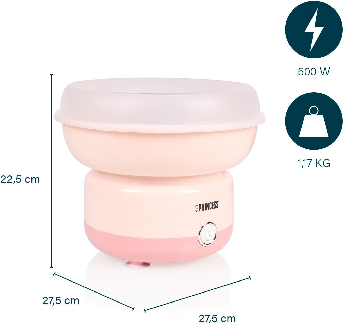 Zuckerwattemaschine mit Zubehör, Zuckerwattemaschine Standard