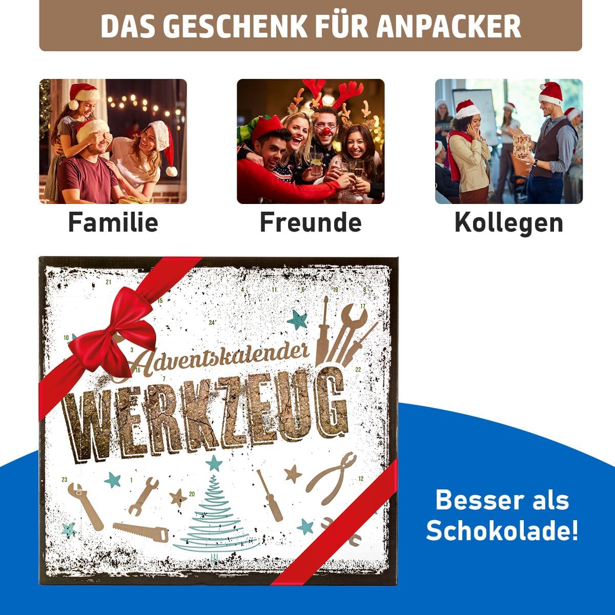 Adventskalender Werkzeug, Werkzeug-Set