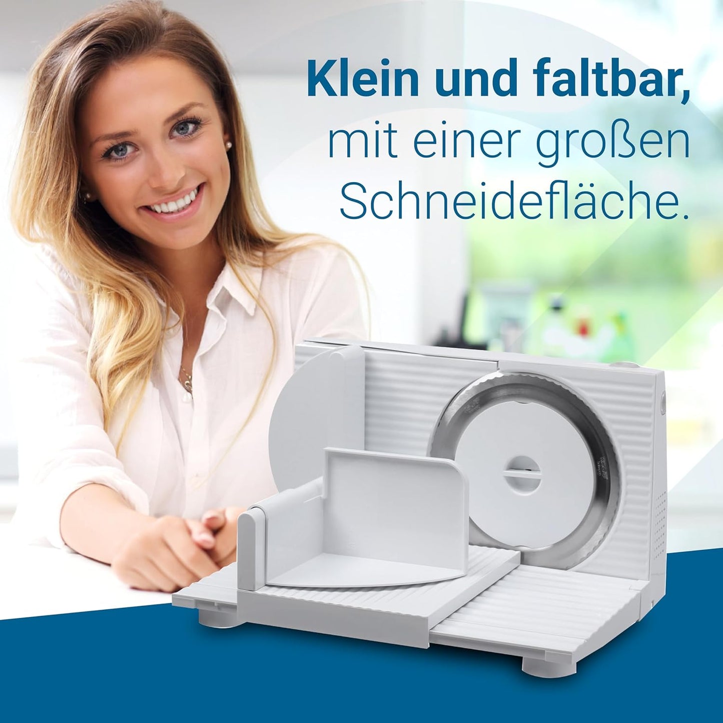 Elektrischer Allesschneider RS44, Weiß Rs44