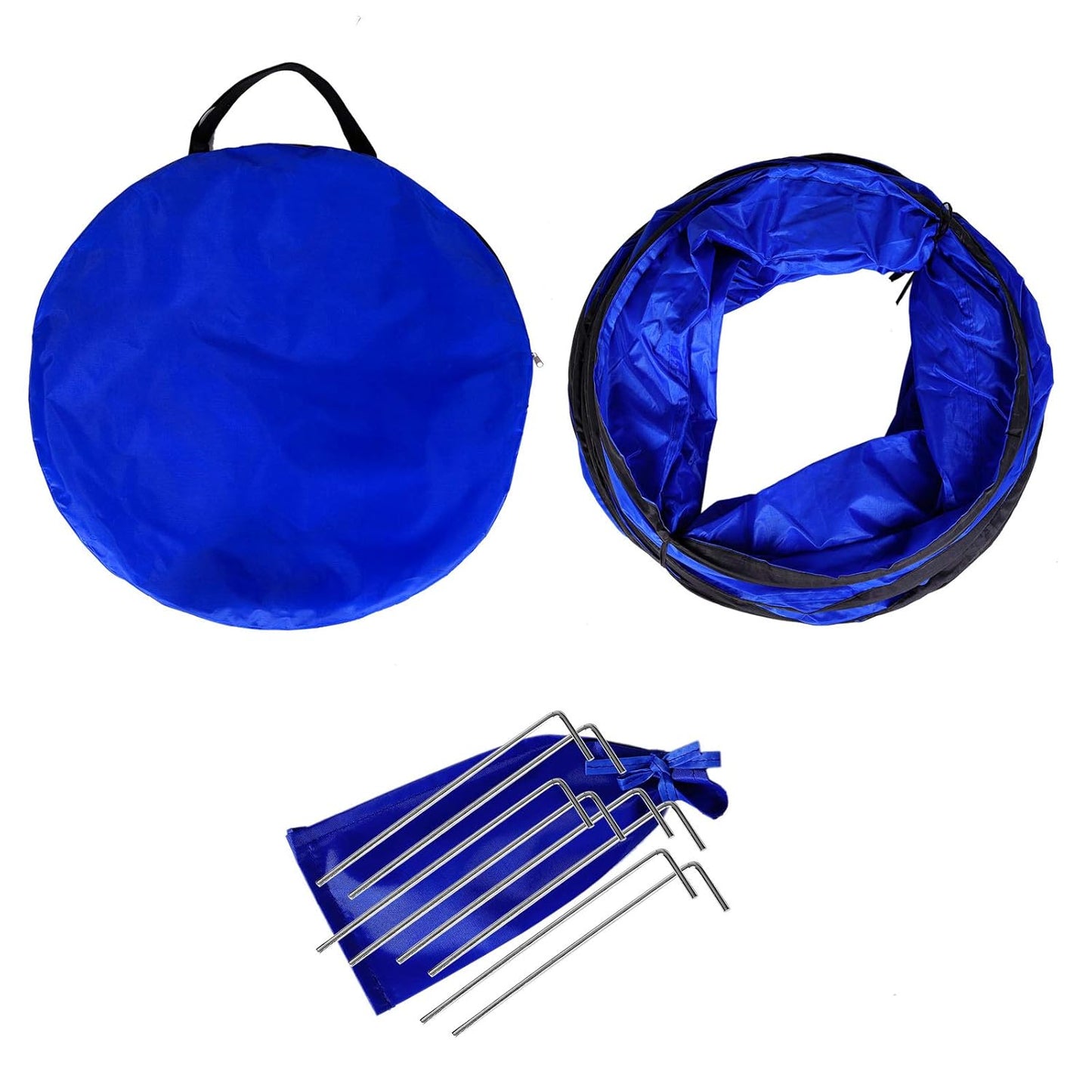 Agility Tunnel, 500x60 cm, Blau (L) 500x60 cm